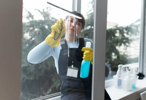 Nettoyage de vitres intérieures et extérieures à Villy-le-Maréchal